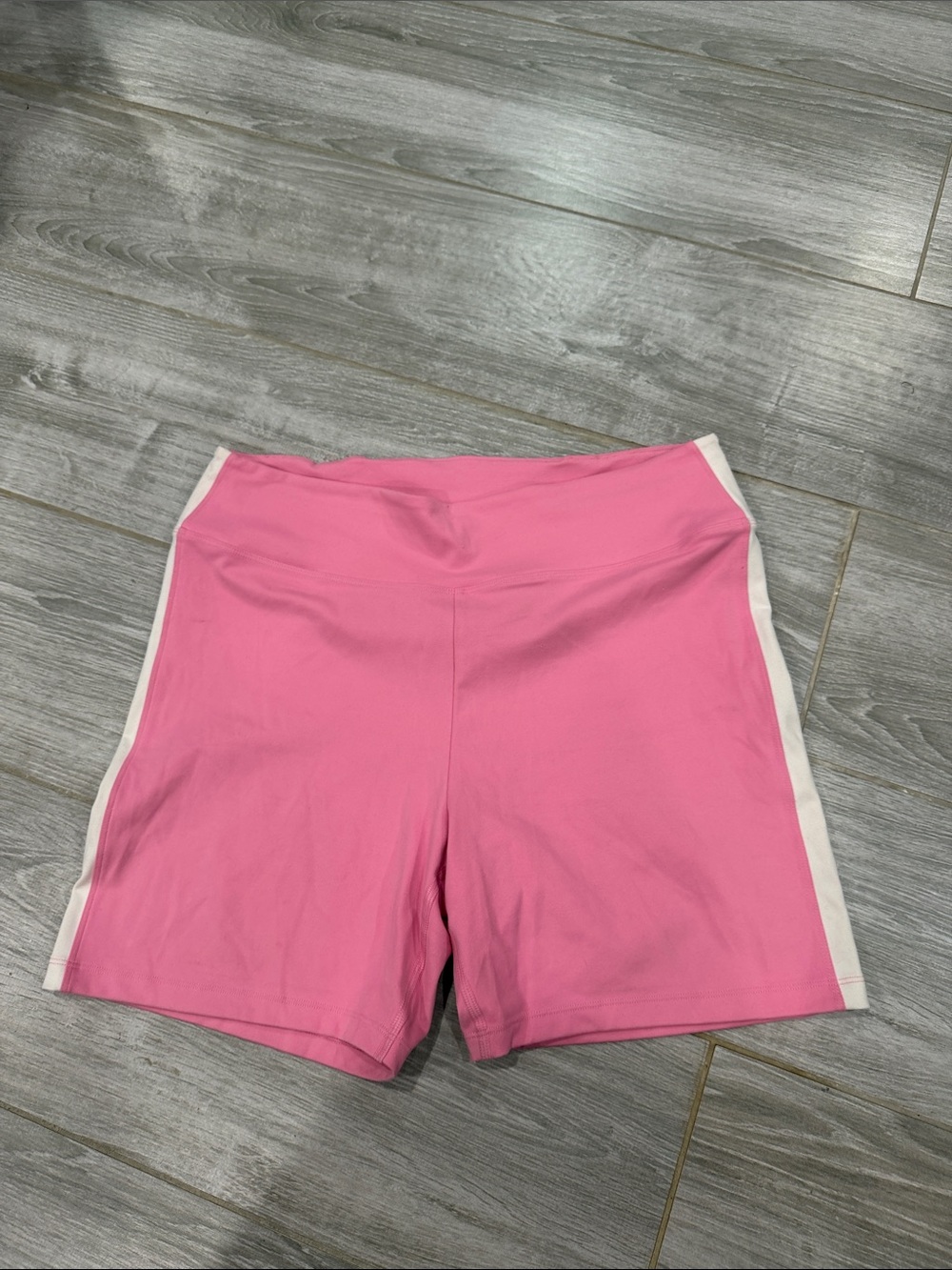 PINK Women's Athletic Shorts with Side Stripe XL